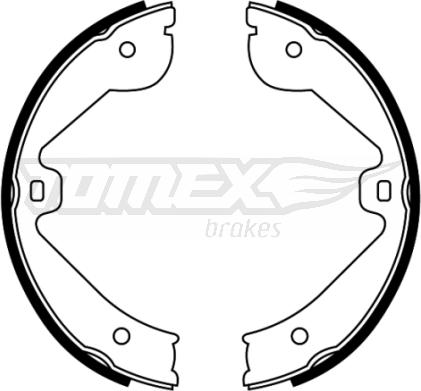 TOMEX brakes TX 22-67 - Jeu de mâchoires de frein cwaw.fr