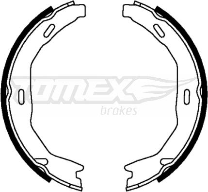 TOMEX brakes TX 22-15 - Jeu de mâchoires de frein cwaw.fr