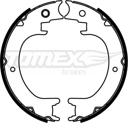 TOMEX brakes TX 22-86 - Jeu de mâchoires de frein cwaw.fr