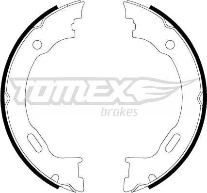 TOMEX brakes TX 22-27 - Jeu de mâchoires de frein cwaw.fr