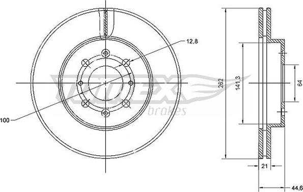 TOMEX brakes TX 70-68 - Disque de frein cwaw.fr