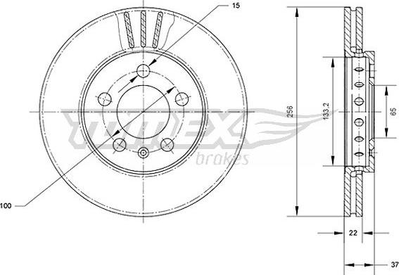 TOMEX brakes TX 70-03 - Disque de frein cwaw.fr