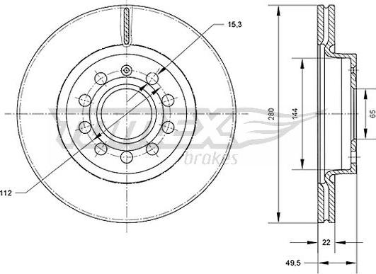 TOMEX brakes TX 70-30 - Disque de frein cwaw.fr