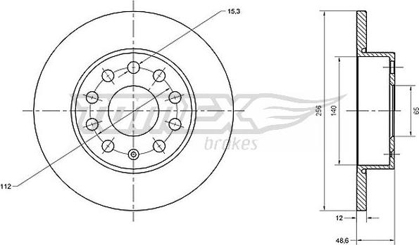 TOMEX brakes TX 70-79 - Disque de frein cwaw.fr