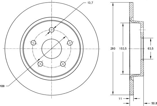 TOMEX brakes TX 73-01 - Disque de frein cwaw.fr