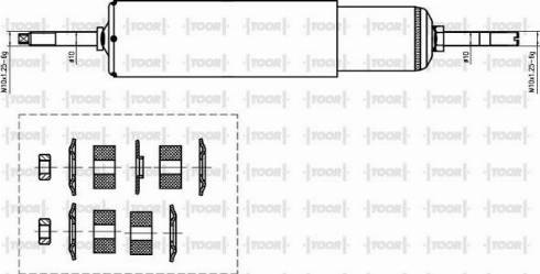 TOOR SG55010 - Amortisseur cwaw.fr