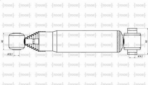 TOOR SG58560 - Amortisseur cwaw.fr