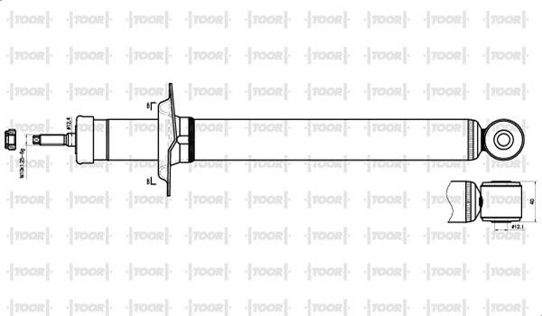 TOOR SG53920 - Amortisseur cwaw.fr