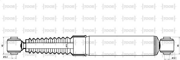 TOOR SG53130 - Amortisseur cwaw.fr