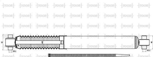 TOOR SG52910 - Amortisseur cwaw.fr