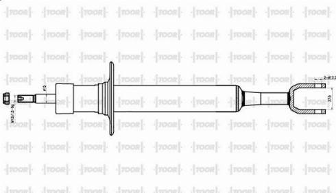 TOOR SG19920 - Amortisseur cwaw.fr