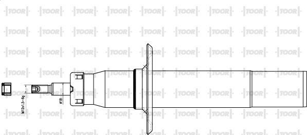 TOOR SG19650 - Amortisseur cwaw.fr