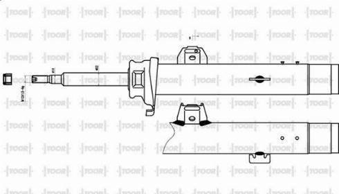 TOOR SG15100 - Amortisseur cwaw.fr