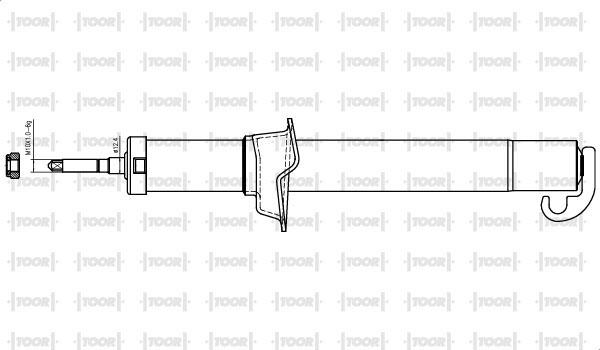 TOOR SG10360 - Amortisseur cwaw.fr