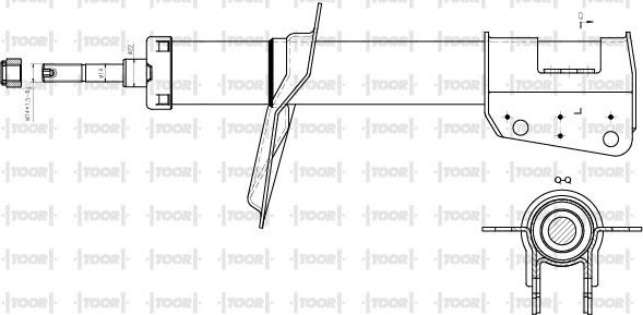 TOOR SG11910 - Amortisseur cwaw.fr