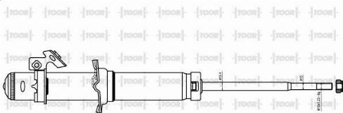 TOOR SG11560 - Amortisseur cwaw.fr