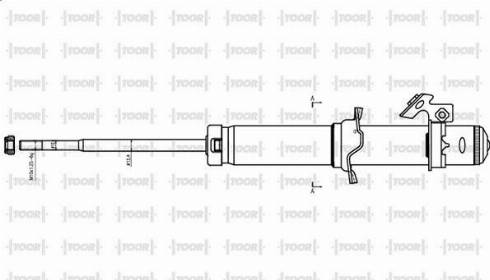 TOOR SG11561 - Amortisseur cwaw.fr