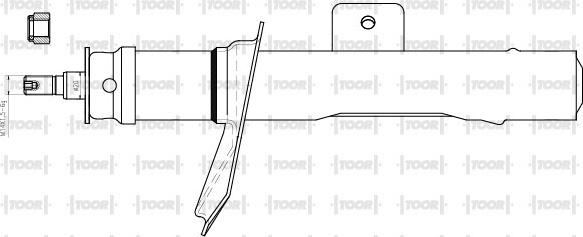 TOOR SG11661 - Amortisseur cwaw.fr