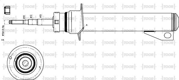 TOOR SG11140 - Amortisseur cwaw.fr