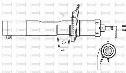 TOOR SG17000 - Amortisseur cwaw.fr