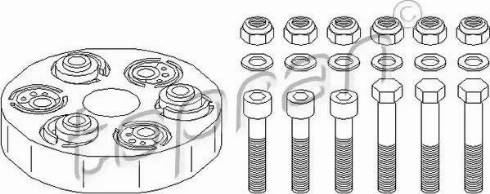 Topran 400 237 - Joint, arbre longitudinal cwaw.fr