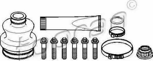 Topran 400 721 - Joint-soufflet, arbre de commande cwaw.fr