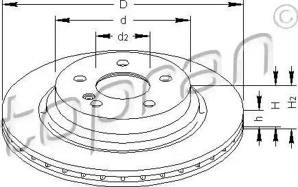 Topran 401 902 - Disque de frein cwaw.fr