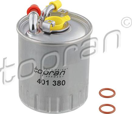 Topran 401 380 - Filtre à carburant cwaw.fr