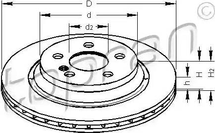 Topran 401 387 - Disque de frein cwaw.fr