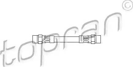 Topran 500 989 - Flexible de frein cwaw.fr