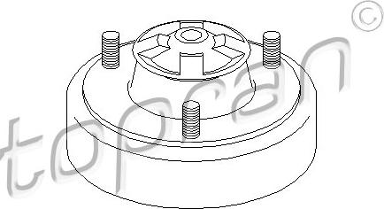 Topran 500 046 - Coupelle de suspension cwaw.fr