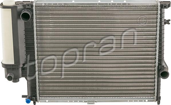 Topran 502 281 - Radiateur, refroidissement du moteur cwaw.fr