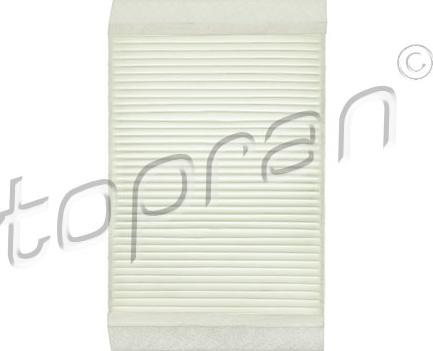 Topran 600 087 - Filtre, air de l'habitacle cwaw.fr