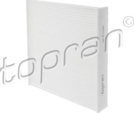 Topran 600 038 - Filtre, air de l'habitacle cwaw.fr