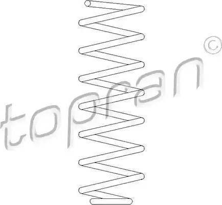 Topran 109 533 - Ressort de suspension cwaw.fr