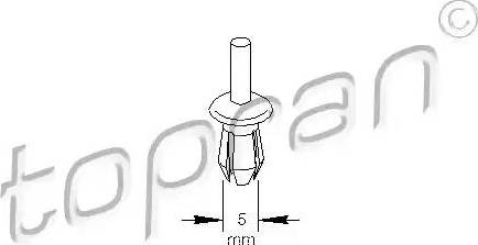 Topran 109 023 - Rivet à expansion cwaw.fr