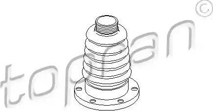 Topran 109 250 - Joint-soufflet, arbre de commande cwaw.fr