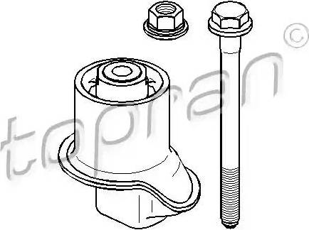 Topran 109 783 - Kit de réparation, corps de l'essieu cwaw.fr