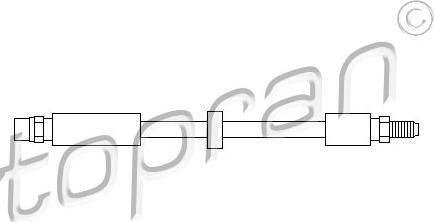 Topran 108 909 - Flexible de frein cwaw.fr