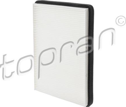 Topran 103 588 - Filtre, air de l'habitacle cwaw.fr