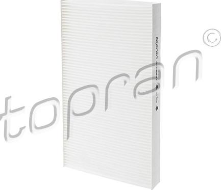 Topran 103 764 - Filtre, air de l'habitacle cwaw.fr