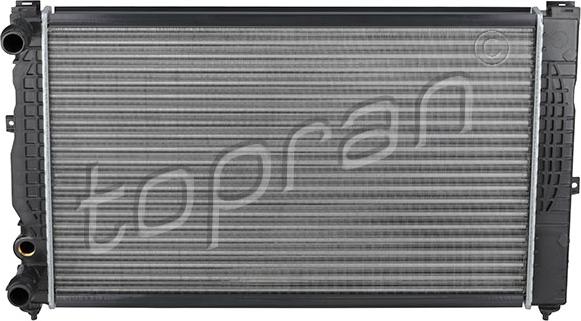 Topran 107 151 - Radiateur, refroidissement du moteur cwaw.fr