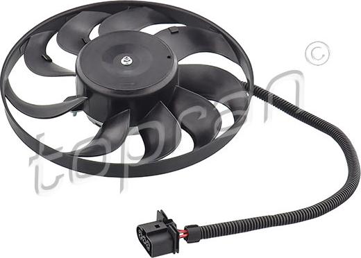 Topran 107 706 - Ventilateur, refroidissement du moteur cwaw.fr