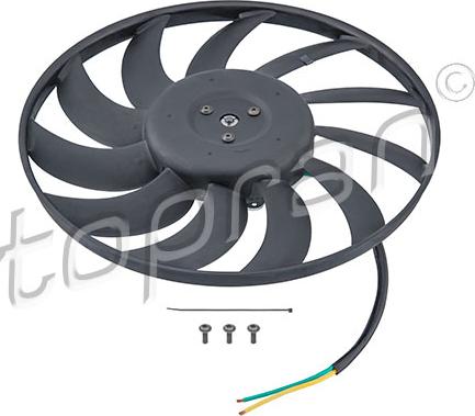 Topran 115 545 - Ventilateur, refroidissement du moteur cwaw.fr