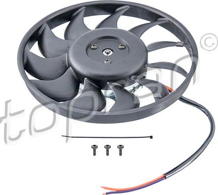 Topran 115 762 - Ventilateur, refroidissement du moteur cwaw.fr