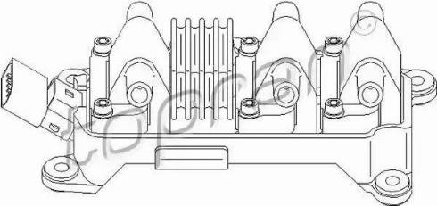 Topran 110 571 - Bobine d'allumage cwaw.fr