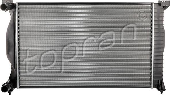 Topran 110 367 - Radiateur, refroidissement du moteur cwaw.fr