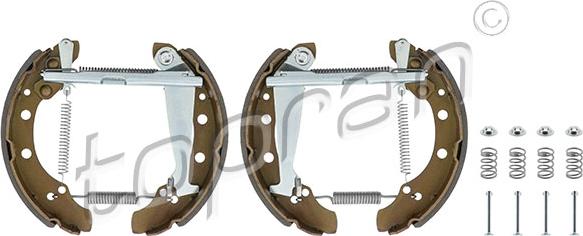Topran 110 296 - Jeu de mâchoires de frein cwaw.fr