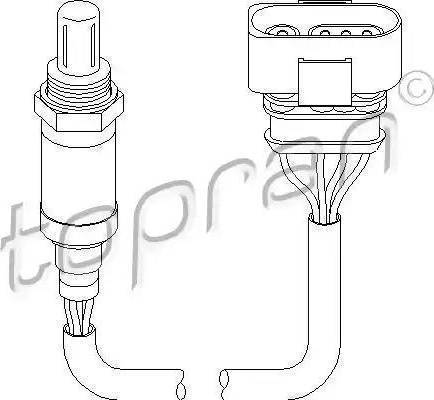 Topran 111 601 - Sonde lambda cwaw.fr