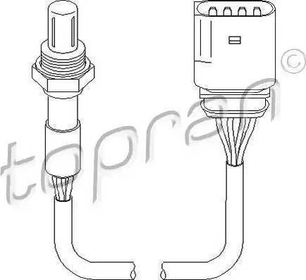 Topran 111 609 - Sonde lambda cwaw.fr